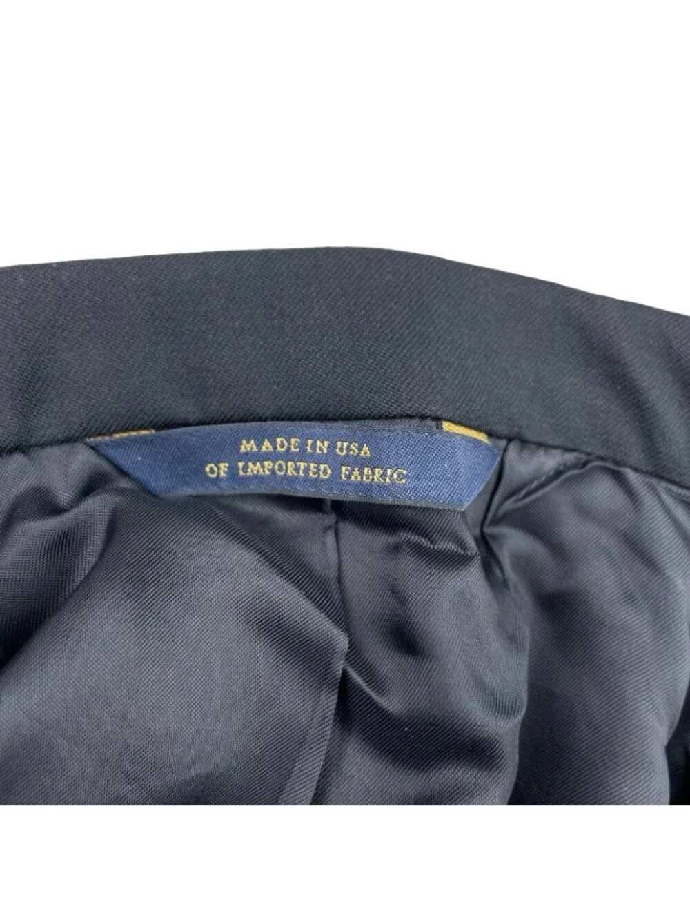 Brooks Brothers Men's 1818 Madison 100% Wool 2-Button Blazer Navy • USA • 40R